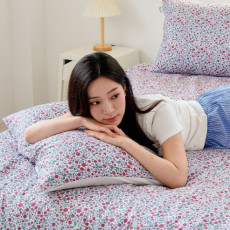 린네아가든 플라워 사계절 다운필 베개커버 세트 (SS)