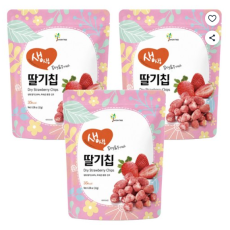 자연트리 동결건조 국산 딸기칩