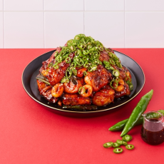 부드럽고 맛있는 숯불치킨! 기영이 숯불 두마리치킨