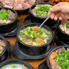 [강원/속초/클립] 장터순대국에서 맛있는 식사 하세요!