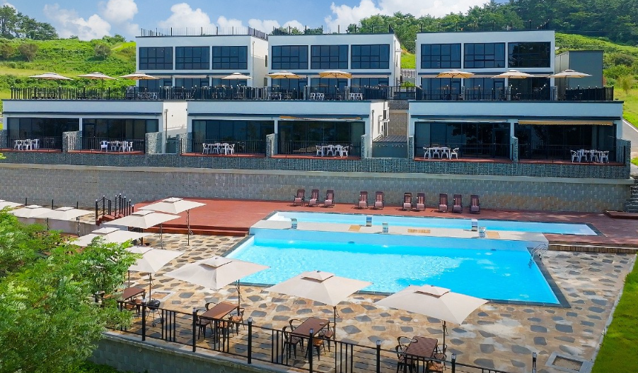 [영수증리뷰+블로그/전북/부안] 부안 신축 풀빌라! 오션 빌리지로 오세요♥