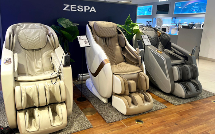 [센텀점] 제스파 매장에서 안마체험하고 포인트도 받자 :)