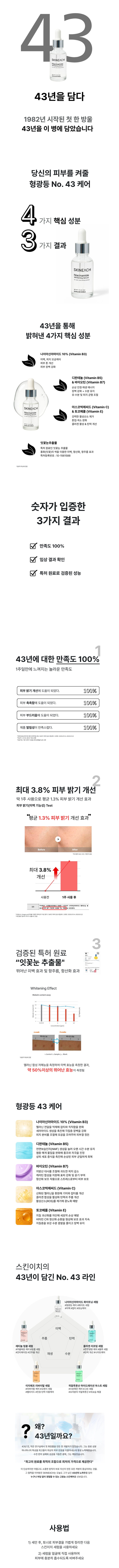 [블로그] 스킨이치 나이아신아마이드 화이트 세럼♥