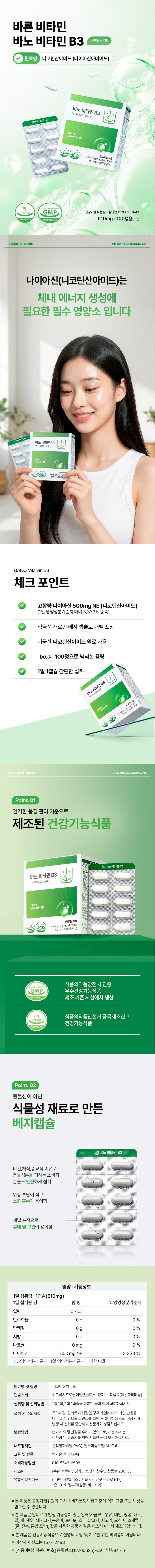 [스마트스토어/블로그] 바노 비타민 B3 추천♥