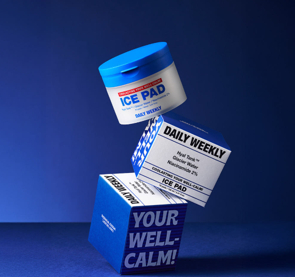 [인스타] 쿨링 아이스패드로 피부 열감 케어♥