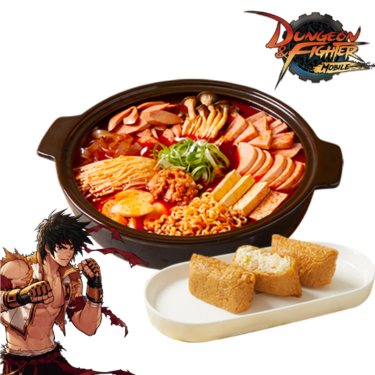 [부산/부산연산점/포장] 땅스부대찌개 콜라보! 던파모바일 풀콤보 짬뽕부대찌개세트♥